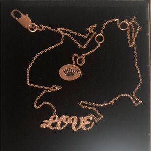 Juicy Couture Love necklace